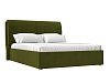 Интерьерная кровать Принцесса 160 (зеленый цвет)