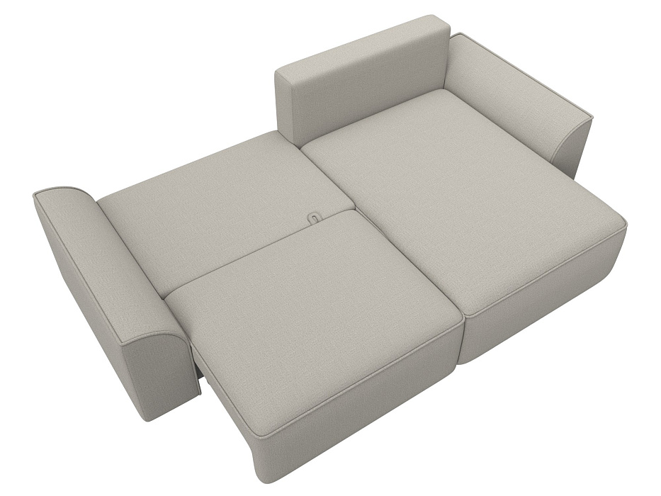 Диван угловой Лига-048 НПБ (амур 02 бежевый) Диван угловой Лига-048 НПБ (амур 02 бежевый)