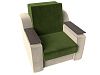Кресло-кровать Сенатор 80 (зеленый\бежевый)
