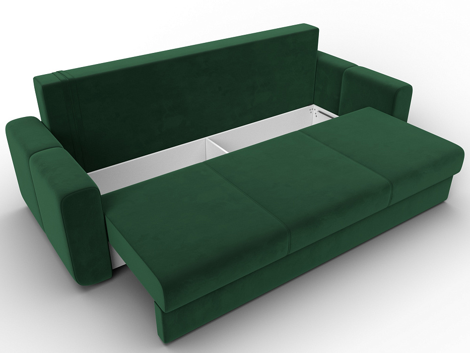 Диван прямой Лига-031 (зеленый)