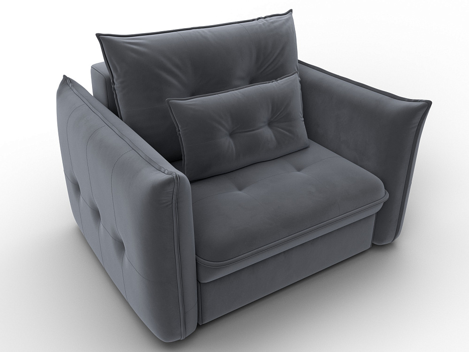 Кресло Лига-100 НПБ (seven 17 серый)