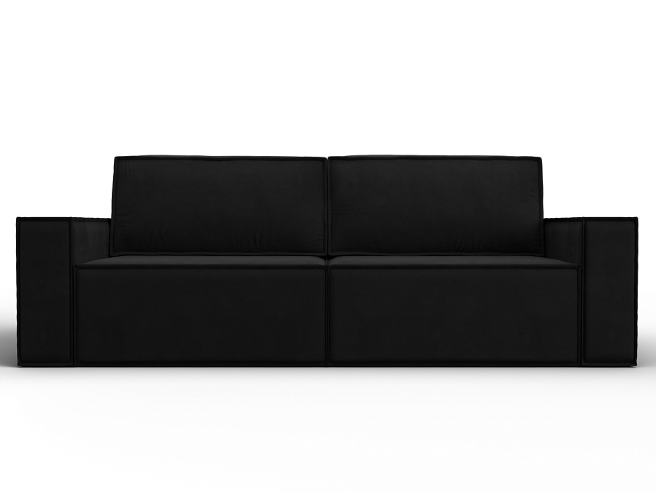 Диван прямой Куба (черный)