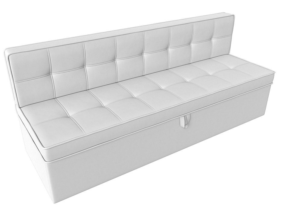 Диван кухонный прямой Техас (белый)