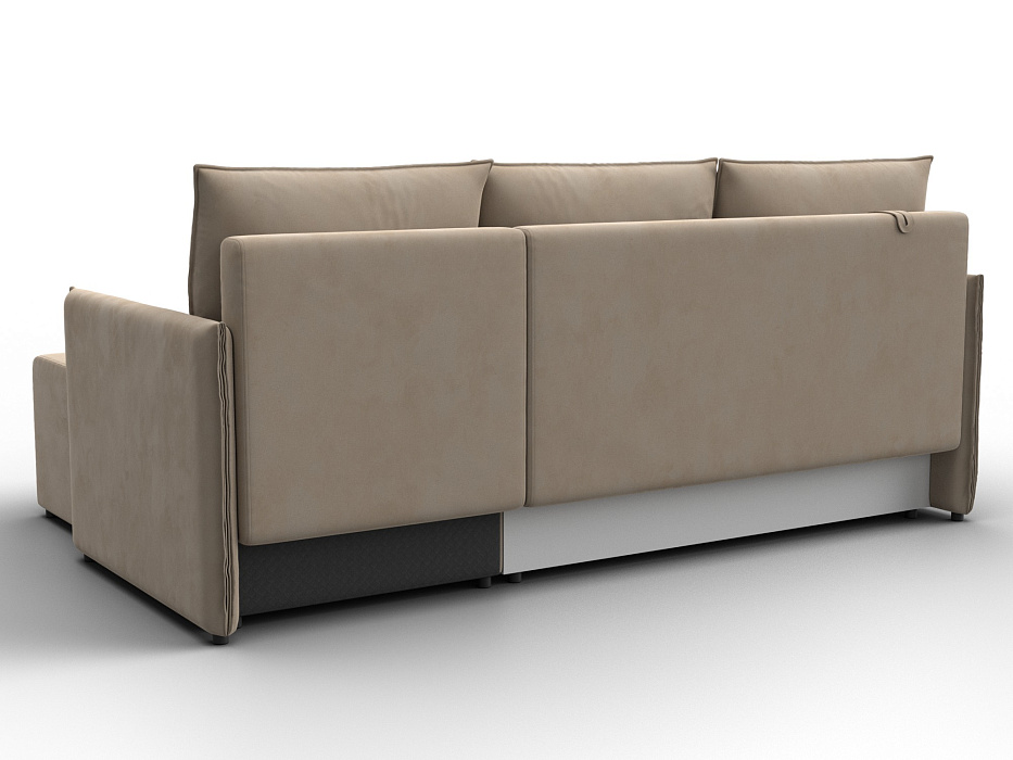 Диван угловой Лига-124 угол универсальный (seven 729 бежевый)