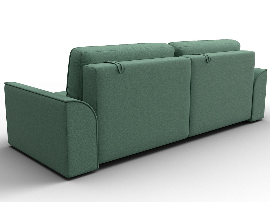 Диван прямой Лига-048 НПБ (амур 11 зеленый)