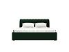 Интерьерная кровать Сицилия 160 (зеленый цвет)