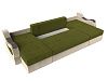 П-образный диван Меркурий (зеленый\бежевый цвет)