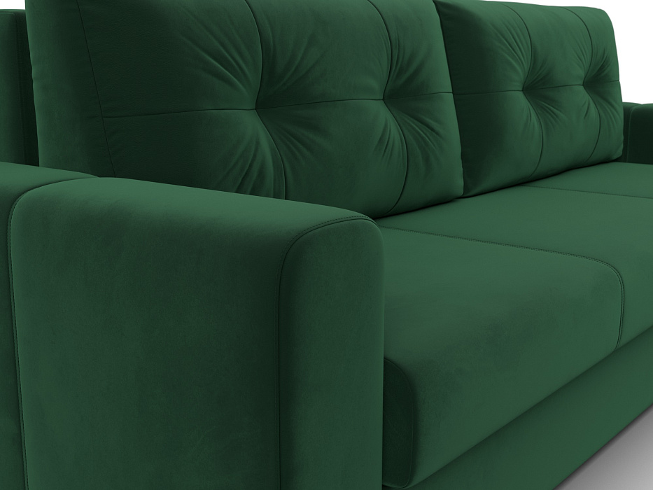 Диван прямой Лига-031 (зеленый)