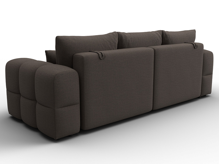 Диван прямой Лига-110 НПБ (амур 05 коричневый)