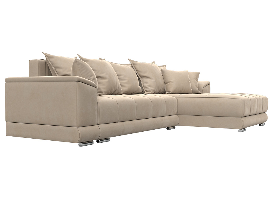 Диван угловой НордСтар правый угол (бежевый)