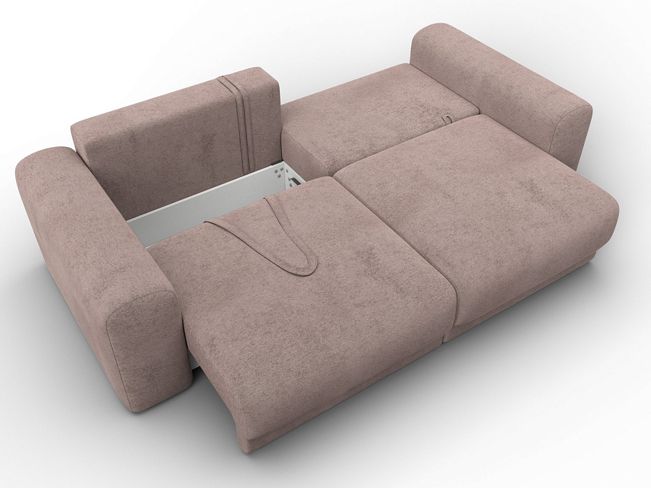 Диван прямой Лига-056 НПБ (tower 05 бежевый)