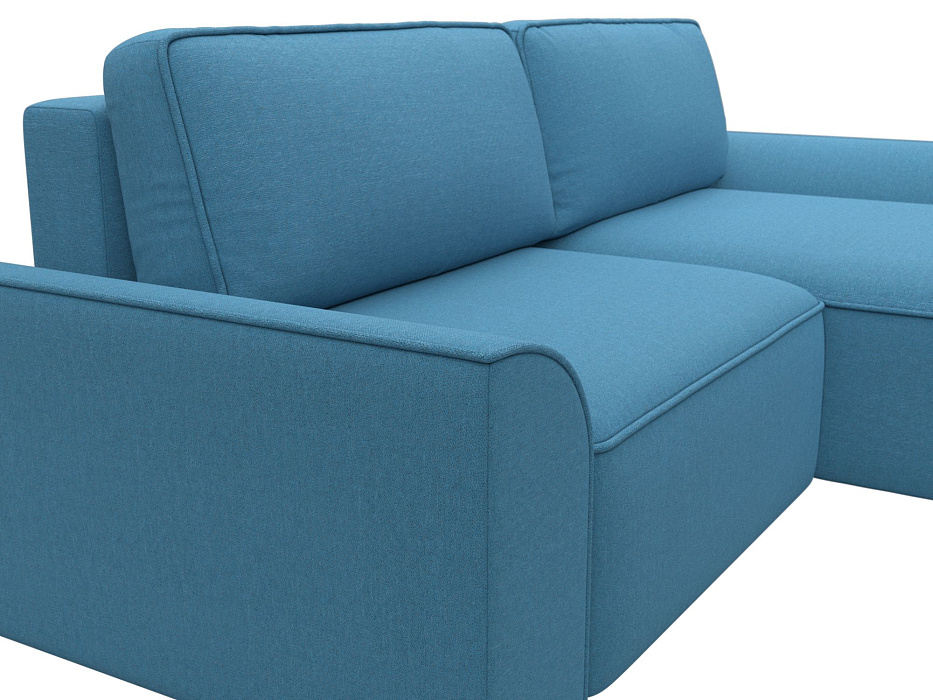 Диван угловой Лига-048 НПБ (амур 10 голубой) Диван угловой Лига-048 НПБ (амур 10 голубой)