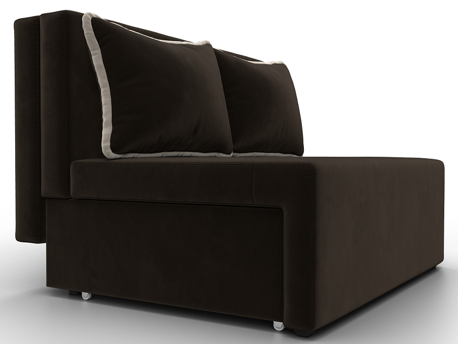 Диван прямой Лагуна (коричневый;бежевый)