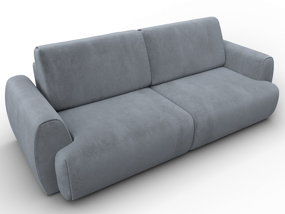 Диван прямой Лига-115 НПБ (tower 10 серый)