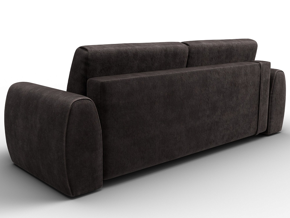 Диван прямой Лига-115 НПБ (brut 17 коричневый)