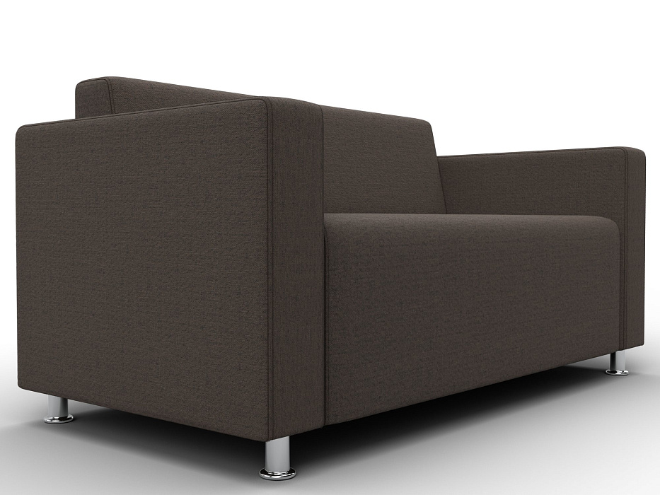 Диван прямой Лига-093 ВН (амур 05 коричневый)