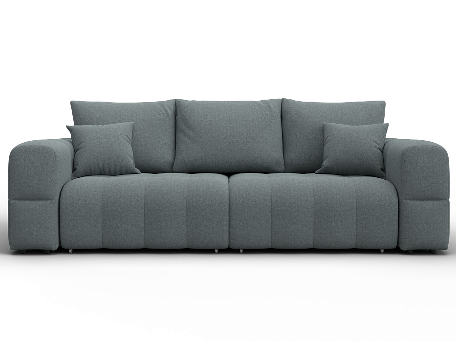 Диван прямой Лига-110 НПБ (амур 07 серый)