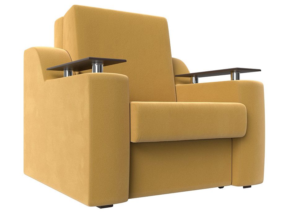 Кресло-кровать Сенатор 80 (желтый)