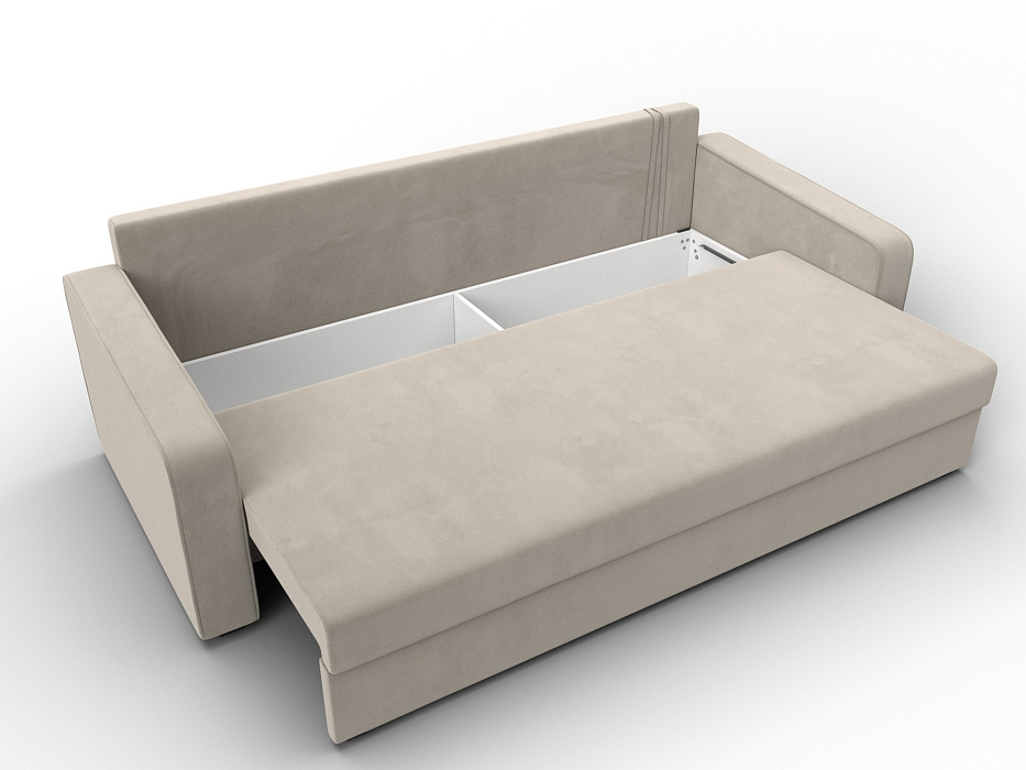 Диван прямой Лига-009 (бежевый)