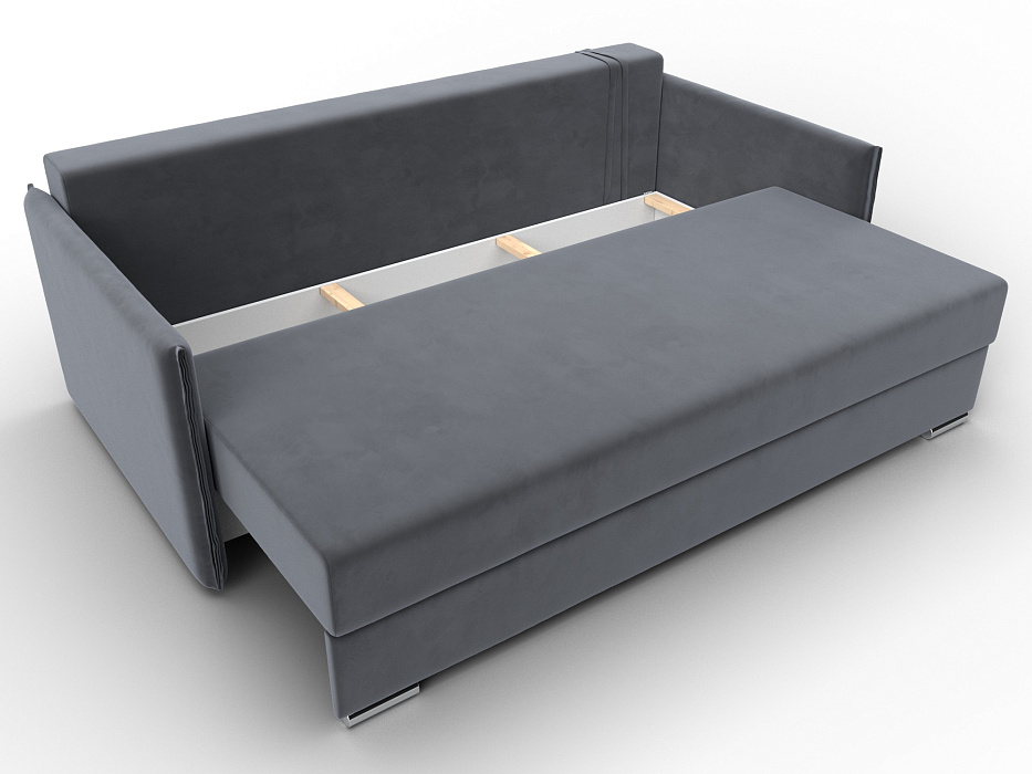 Диван прямой Сайгон (seven 17 серый)