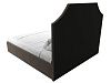 Интерьерная кровать Кантри 160 (коричневый цвет)