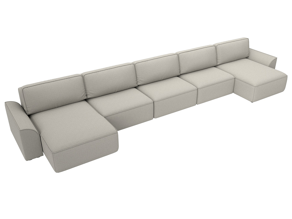 Диван П-образный Лига-048 НПБ МегаЛонг (амур 02 бежевый) Диван П-образный Лига-048 НПБ МегаЛонг (амур 02 бежевый)