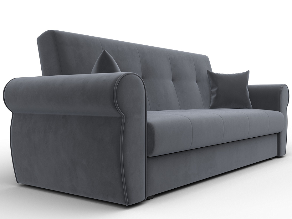 Диван-книжка Лига-019 (серый)