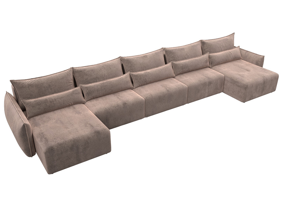 Диван П-образный Лига-051 НПБ МегаЛонг (tower 05 бежевый)