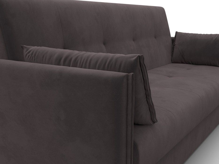 Диван-книжка Лига-018 (коричневый)