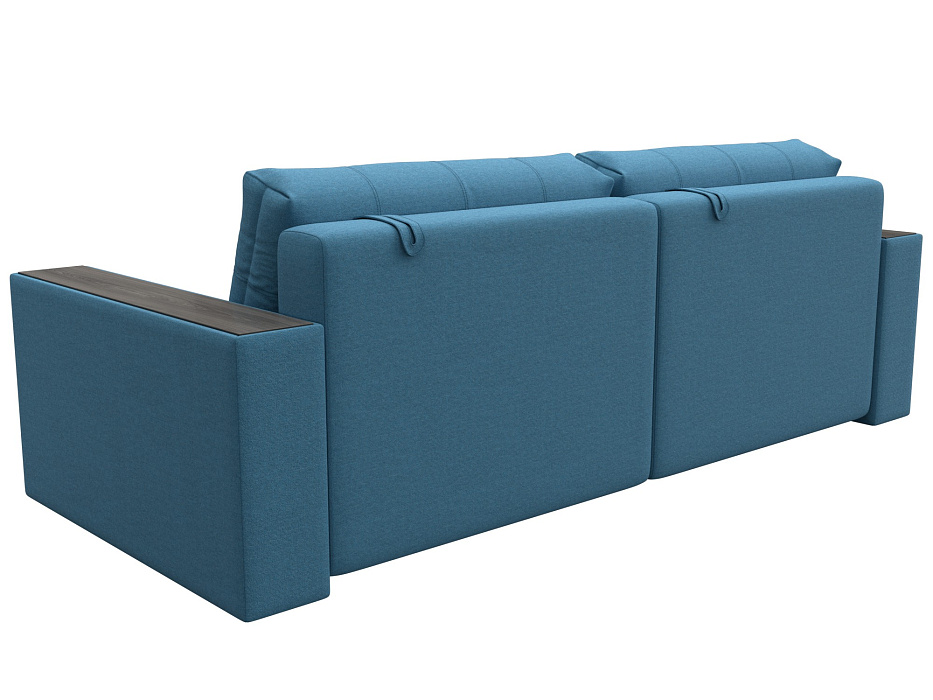 Диван прямой с декором Лига-049 НПБ (амур 10 голубой) Диван прямой с декором Лига-049 НПБ (амур 10 голубой)