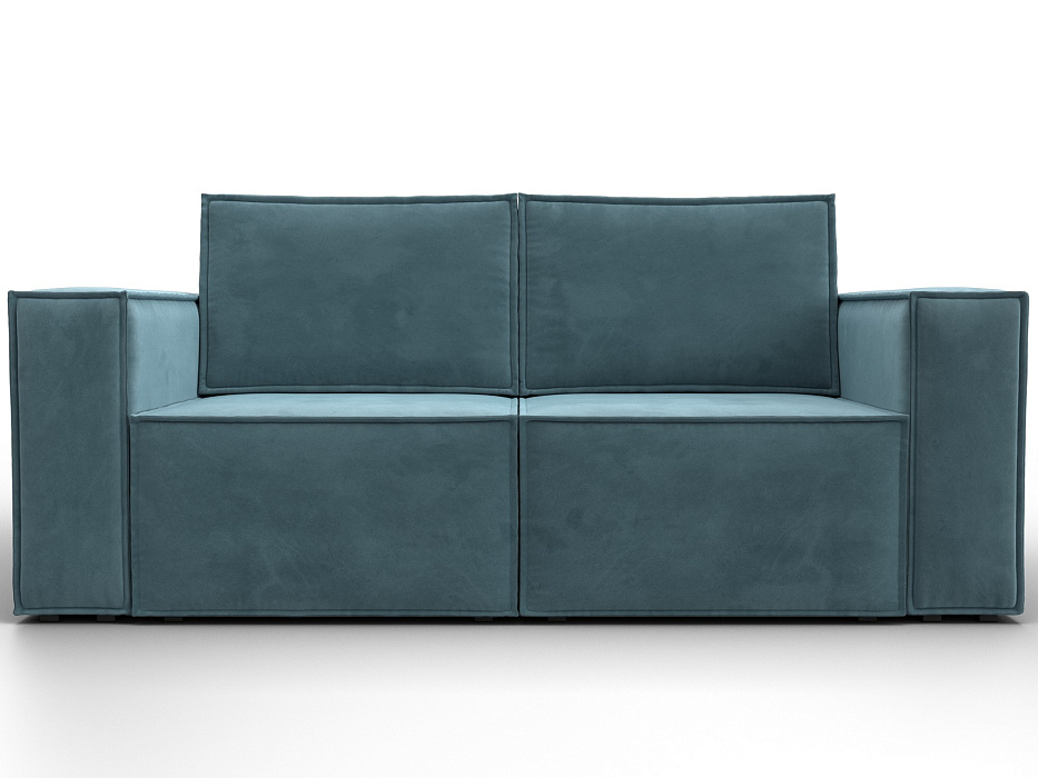 Диван прямой Куба мини (бирюзовый)
