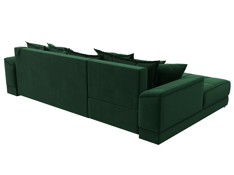 Диван угловой НордСтар левый угол (зеленый)