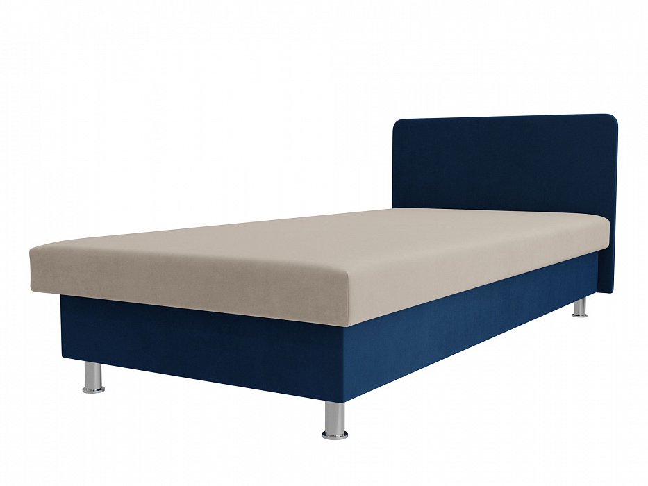 Кровать Мальта (бежевый\голубой цвет)