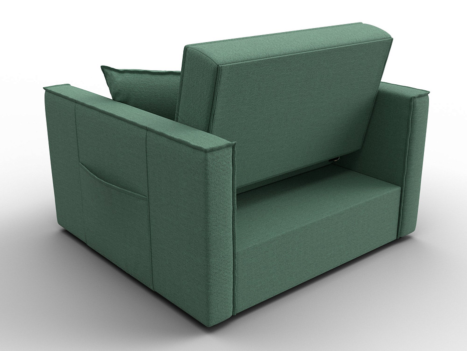 Кресло-кровать Лига-104 (80) (амур 11 зеленый)