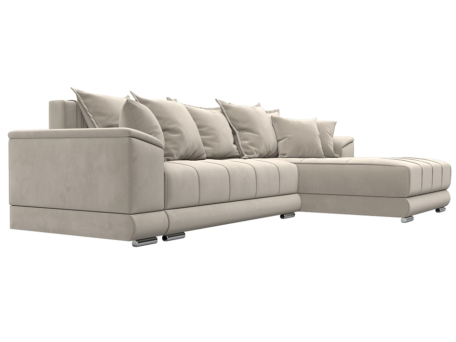 Диван угловой НордСтар правый угол (бежевый)