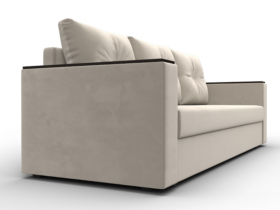 Диван прямой Атланта без стола (бежевый)