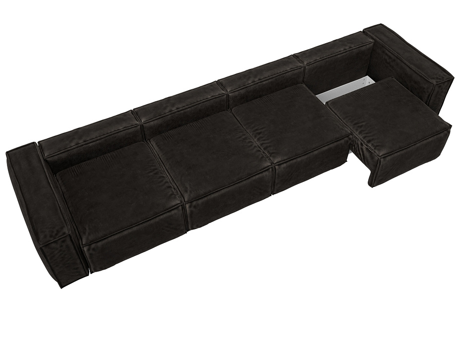 Диван прямой Лига-081 НПБ МегаЛонг фото в интернет-магазине Лига Диванов