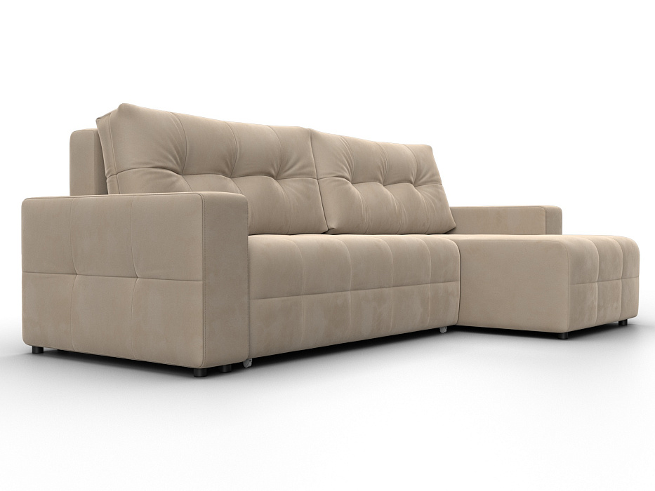 Диван угловой Лига-122 угол универсальный (seven 729 бежевый)