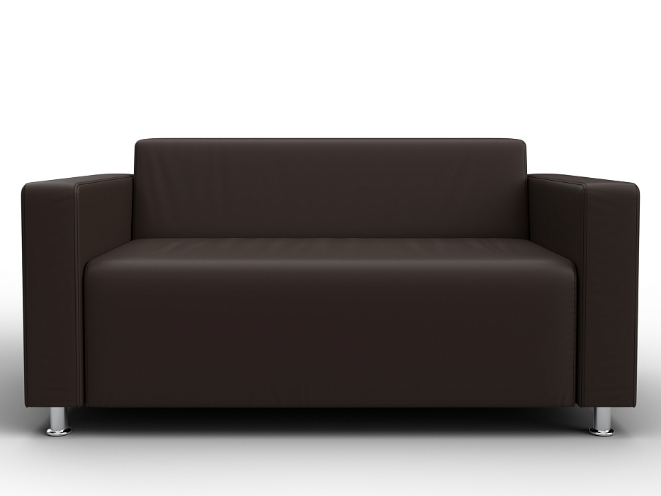Диван прямой Лига-093 ВН (коричневый)
