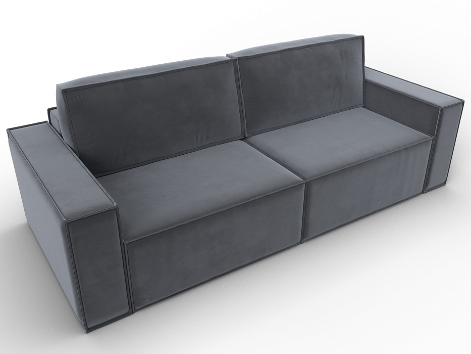 Диван прямой Куба (серый)