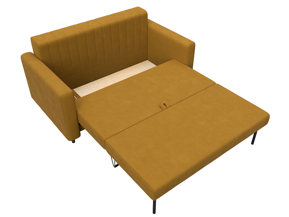 Диван прямой Лига-070 (brut 10 желтый)