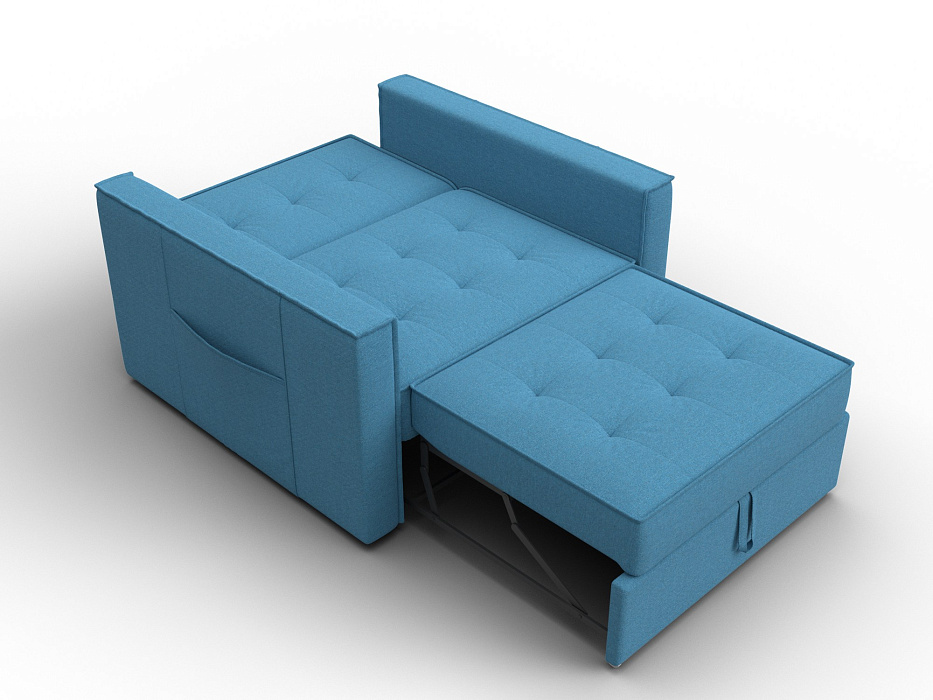 Кресло-кровать Лига-104 (80) (амур 10 голубой)