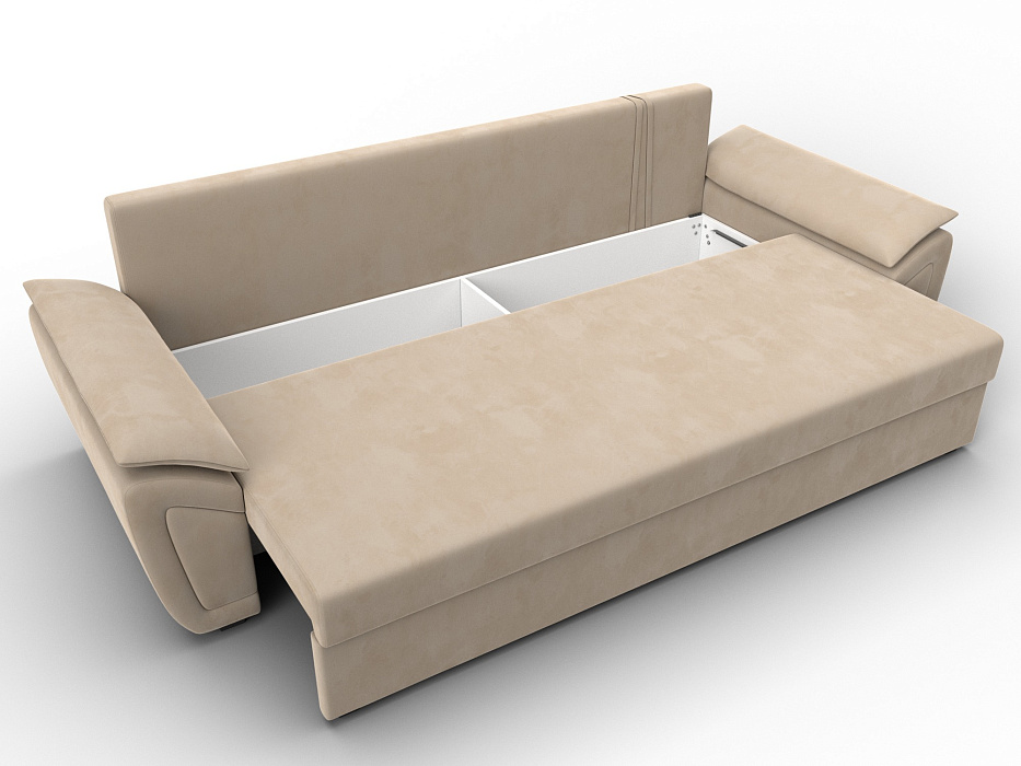Диван прямой Нэстор Лайт (seven 729 бежевый)