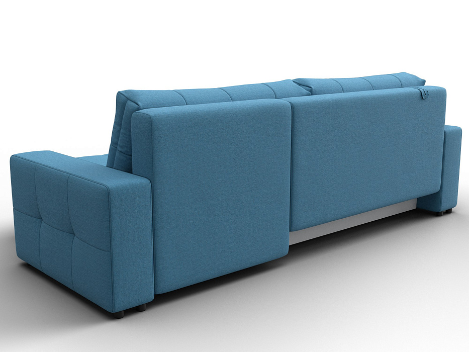 Диван угловой Лига-122 угол универсальный (амур 10 голубой)