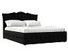 Кровать интерьерная Герда 160 (черный)