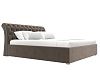 Интерьерная кровать Сицилия 160 (коричневый цвет)