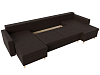 П-образный диван Белфаст (коричневый цвет)