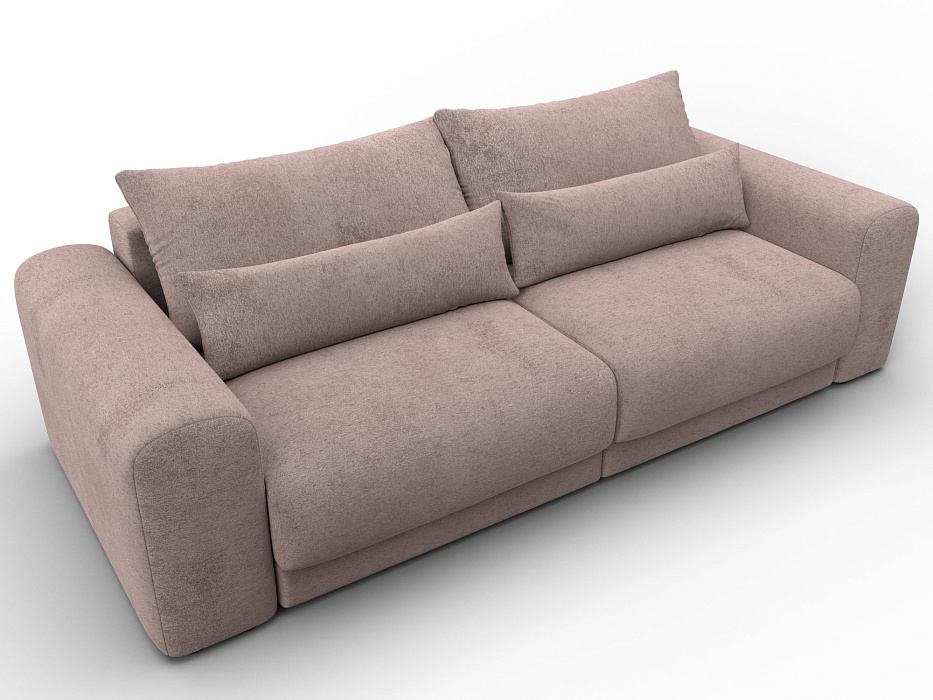 Диван прямой Лига-056 НПБ (tower 05 бежевый)