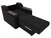 Кресло-кровать Сенатор 60 (черный\черный)
