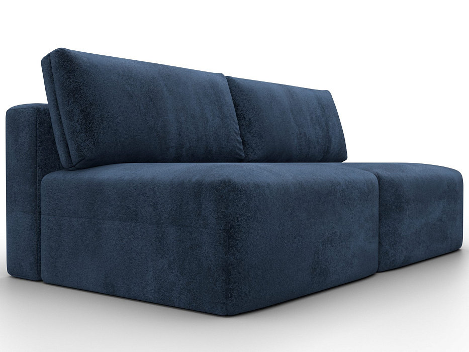 Диван прямой модульный Лига-060 НПБ (tower 13 синий)
